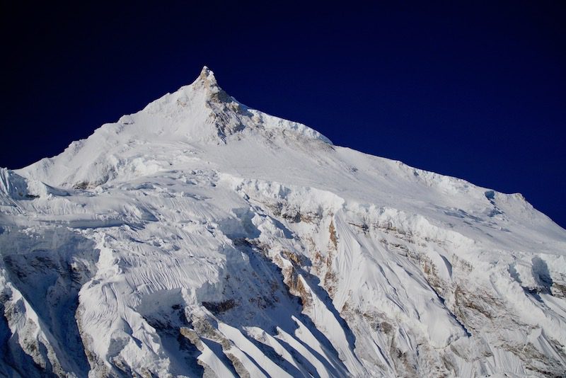 A tent with a view making the lack of air a little easier - camp 1 Manaslu ~5700m