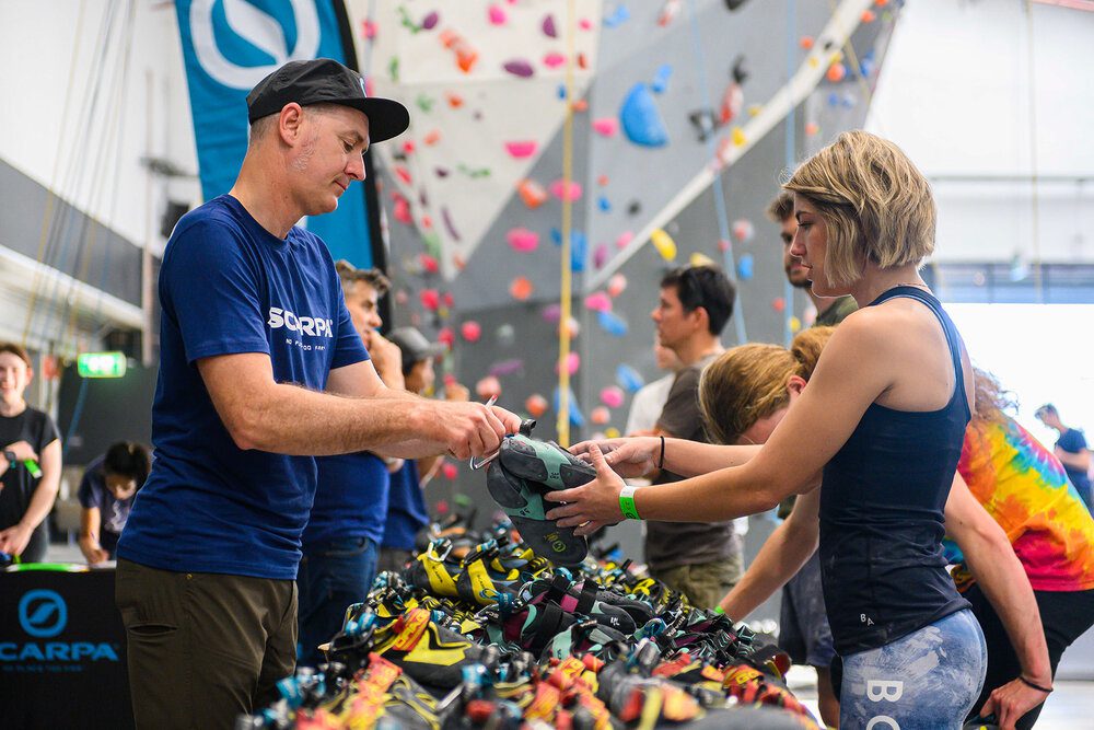 Scarpa demo night at Climb fit Kirrawee