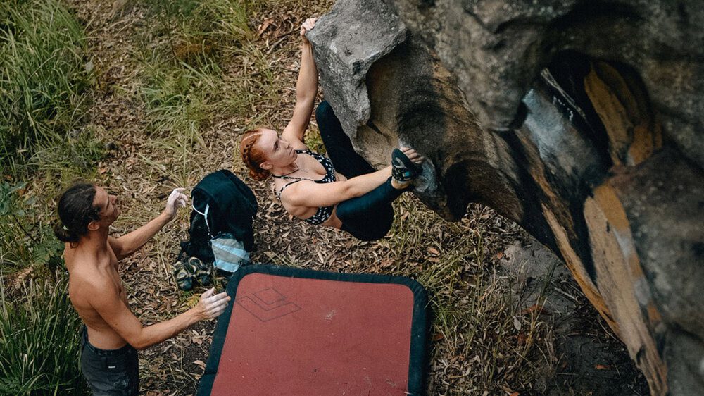 outdoor bouldering