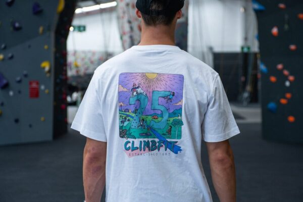25 Year Anniversary Tee - white