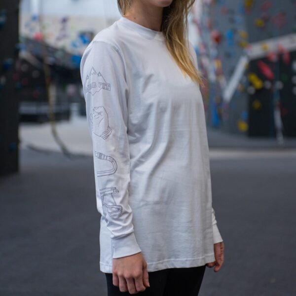 Long Sleeve TEE - White - Image 3
