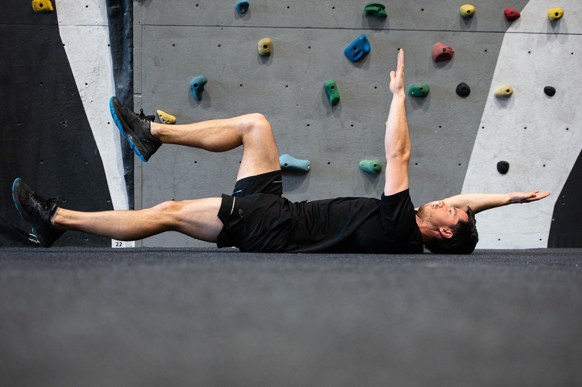 Rock climbing on sale core workout
