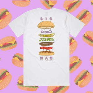 big maq tee product image merch climb fit