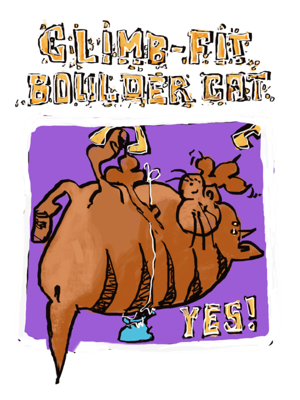 Boulder Cat Tee (Black) - Image 2