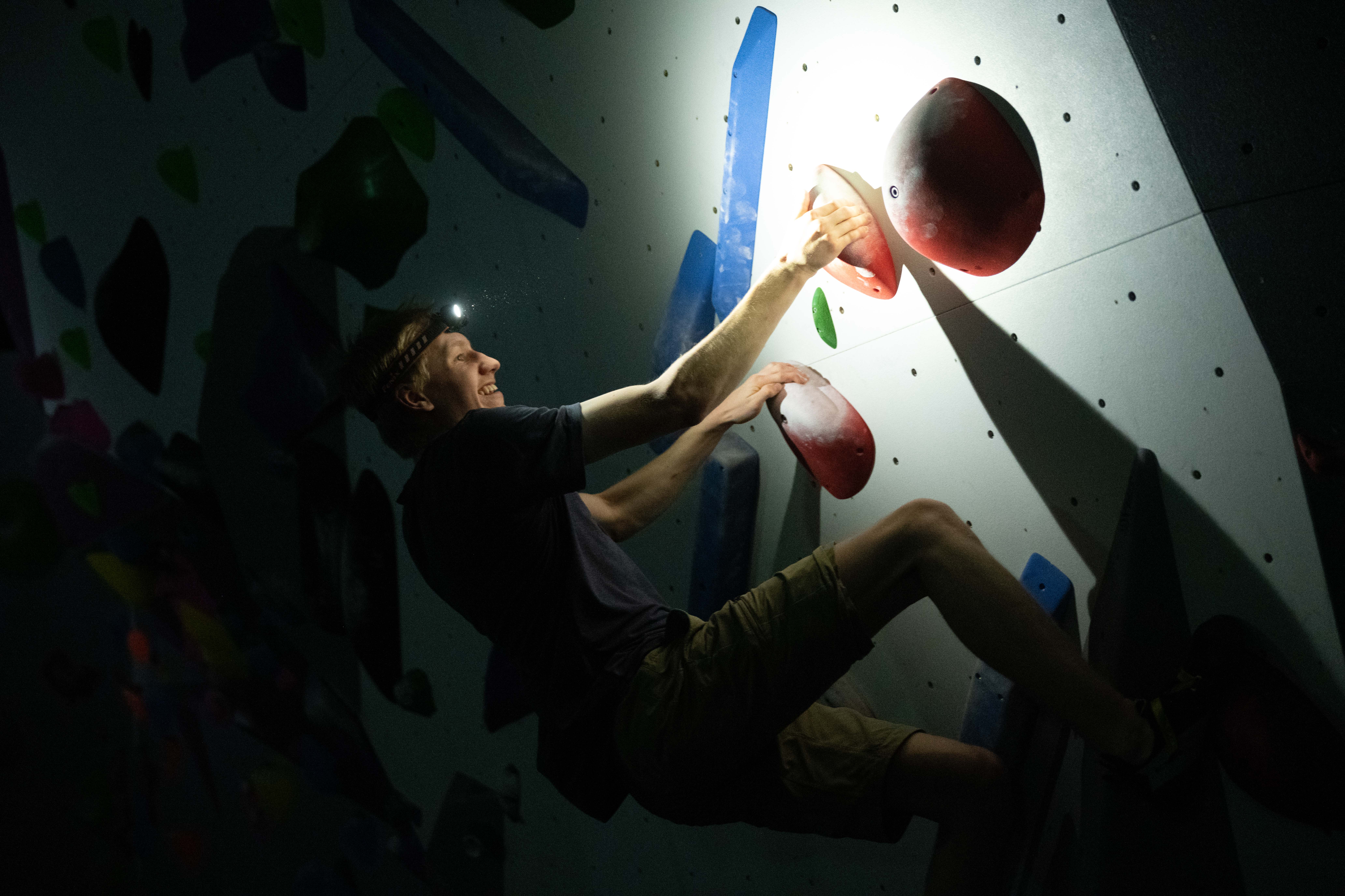 pitch black | Climb Fit Macquarie | night climbing