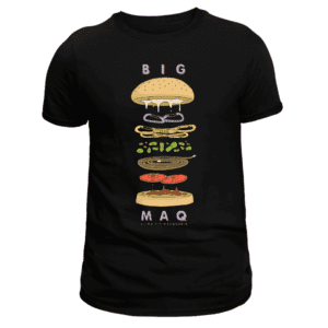 big mac tee black