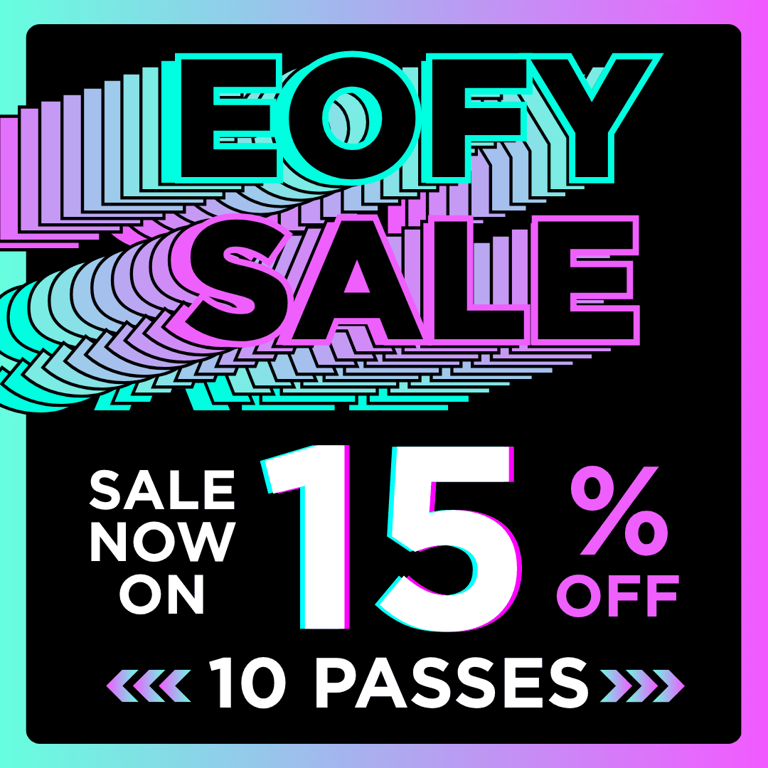 eofy sale 15% off 10 passes