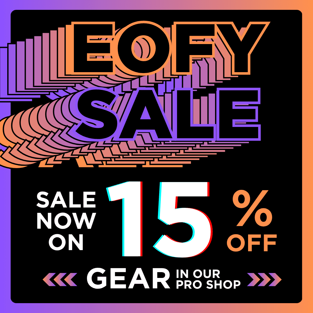 EOFY sale 15% off gear
