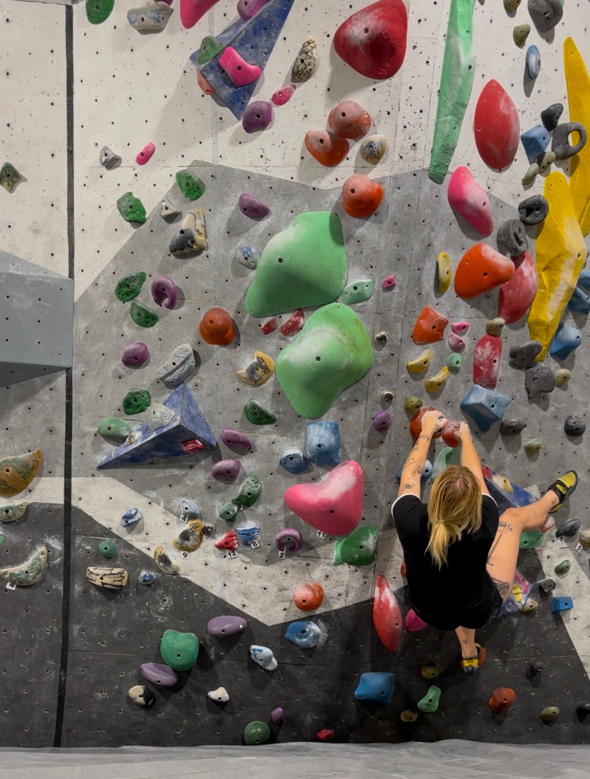 bouldering climb fit st leonards