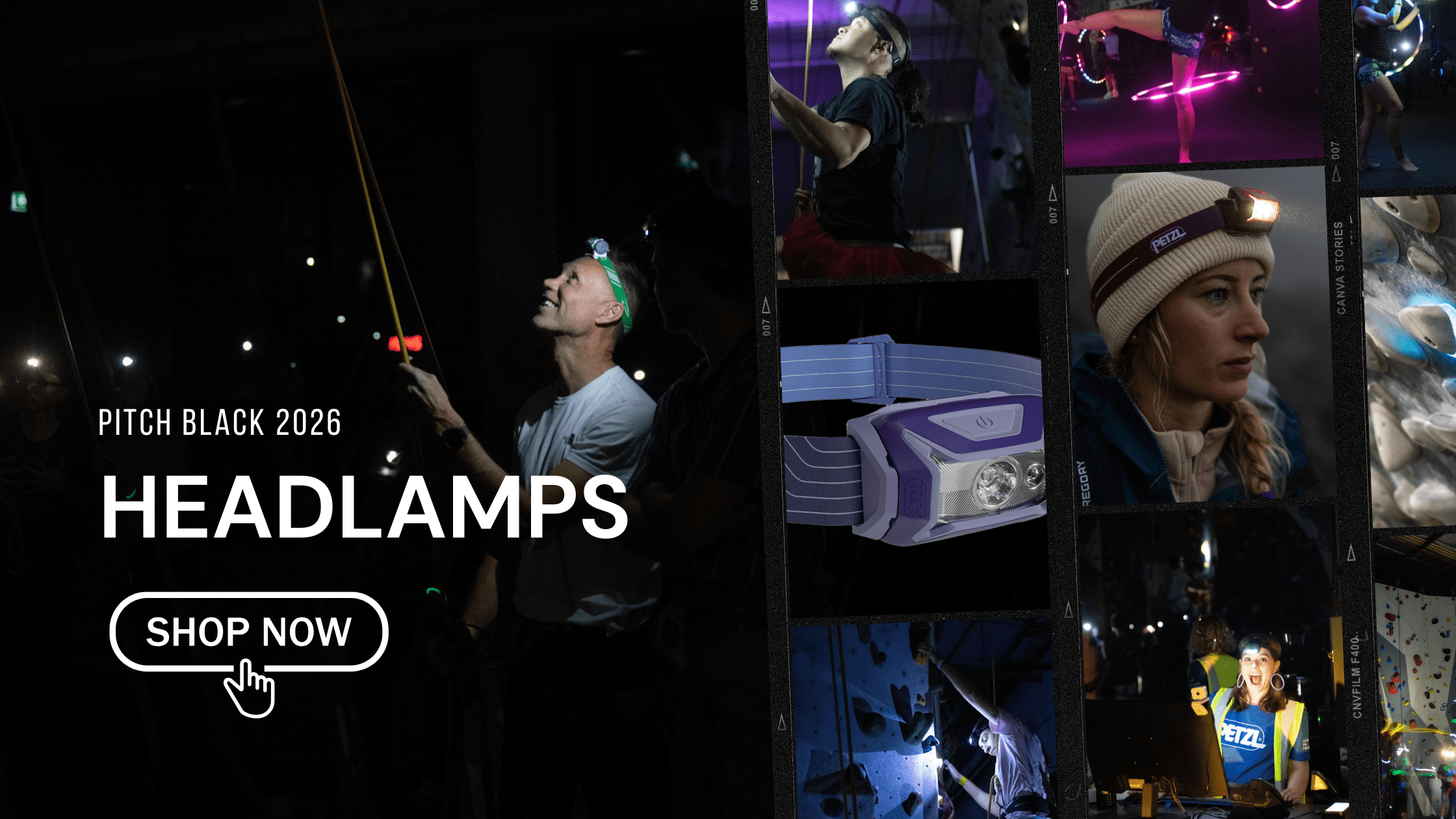 headlamp website banner climbfit shop