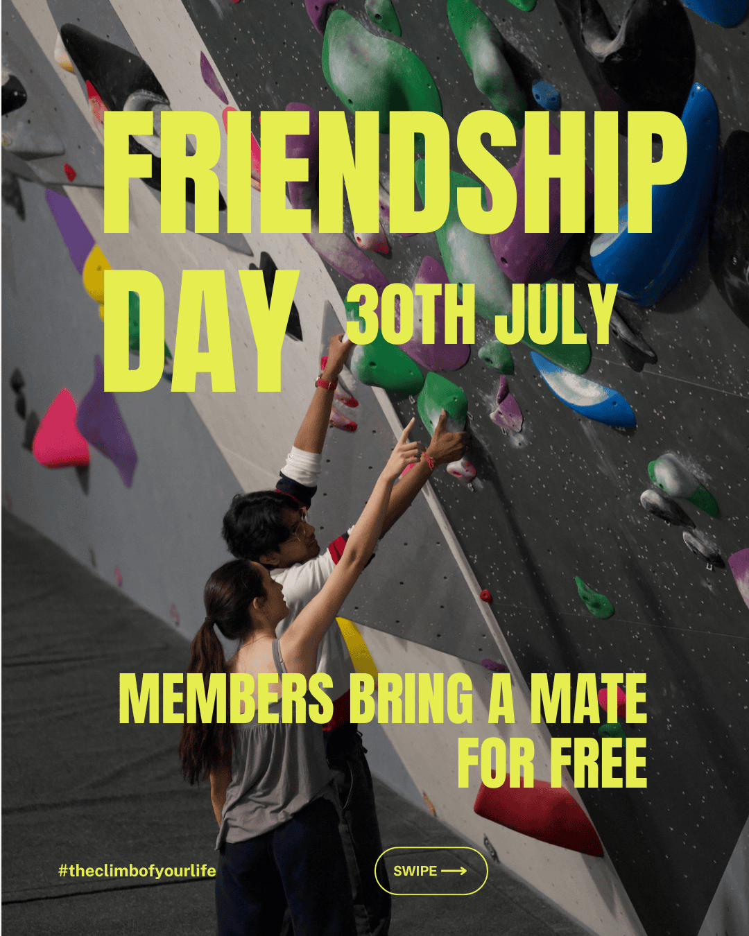 friendship day promo member bring mate for free