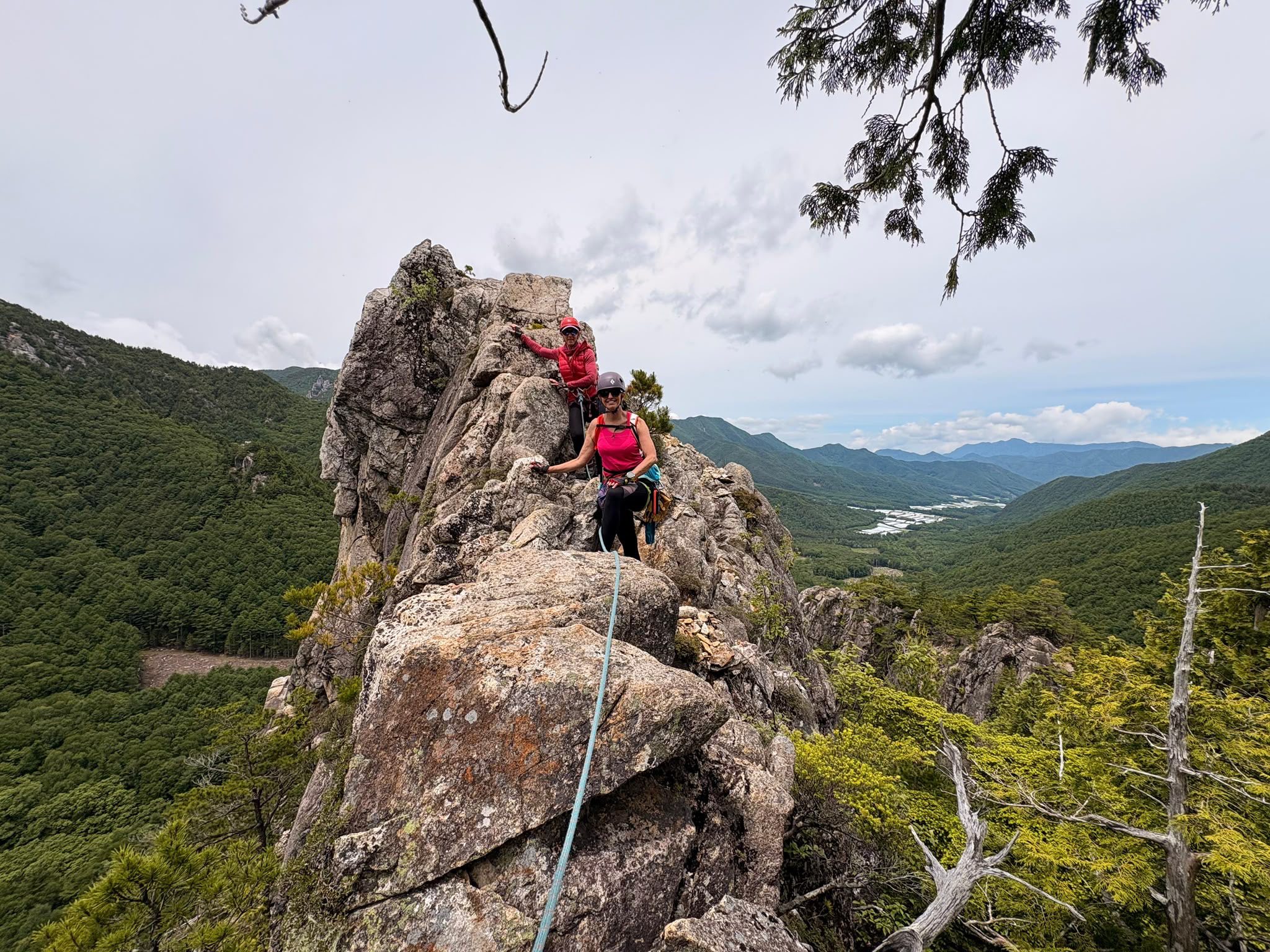 japan climbing with Di westaway landscape