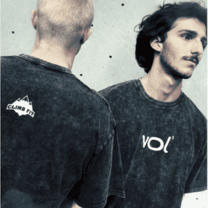 volume 1 event tee in black